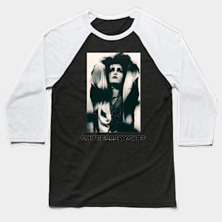 Siouxsie and the Banshees Kaleidoscopic Kinetics Baseball T-Shirt